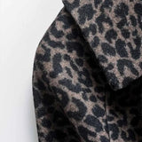 Azuri Leopard Boucle Coat