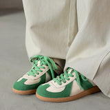 Bllie Genuine Suede Retro Sneakers