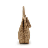 Aranza Round Tassel Straw Totes