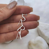 SARA Letter Name Pendant Necklace