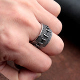 UNISEX Punk Viking Stitches Ring