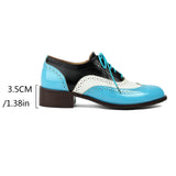 Benedita Bright Block Oxford Brogues