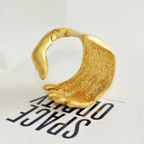 Lilithe Sculptural Hand Cuff Bracelet