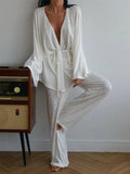 Madalena Gauze Lounge Pajama Set