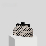 Arie Polka Dot Clutch Purse