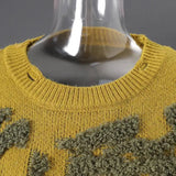 Laura Textured Knit Mesh Midi Dress