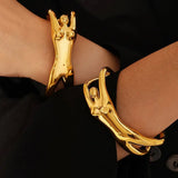 Female Figure Cuff Bracelet