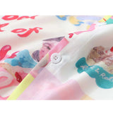 Kiko Oversize Harajuku Retro Prints Shirts