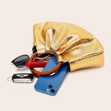 Estella Sculpted Ring Handle Bag
