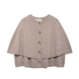 Zenith Knit Cape Cardigan