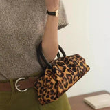 Devie Chic Leopard Mini Satchel Bag