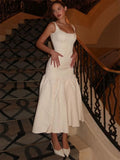 Harriet Ruffled Maxi Tank Dress