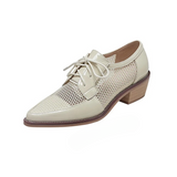 Sonya Mesh Upper Oxford Shoes