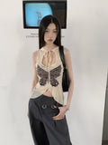 Saachi Butterfly Hooded Tank Top watereverysunday