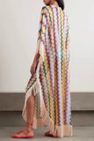 Misha Fringe Hem Maxi Kaftan&nbsp;Dress