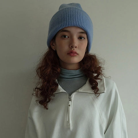 Maya Alpine 100% Wool Beanie