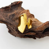 Gold Irregular Wrap Open Ring