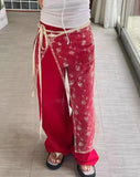 Daria Lace Mesh Wrap Apron Skirt