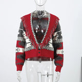 Winona Tribal Jacquard Fringe Cardigan