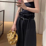 Akiko Golden Kimono Silk Pouch Bag