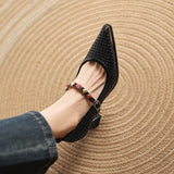 Veronica Perforated MaryJane Pump