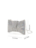 Fatima Crystal Bow Evening Clutch