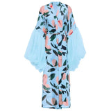 Safiya Statement Balloon Sleeve Maxi Kimono