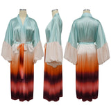 Safiya Statement Balloon Sleeve Maxi Kimono