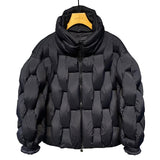 Sarai Cotton Padding Lattice Puffer Jacket