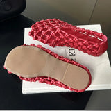 Fiona Weaving Mule Flats