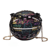 Tina Graffiti Basket Ball Bag