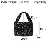 Ursula Little Metallic Sequin Bag