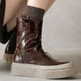 Remsy Fur Lined Lug Sole Boots