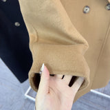 Maithe Double-Faced Wool Cocoon Coat