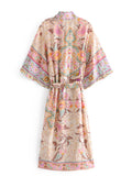 Sibanie Bohemian Floral Kimono Robes