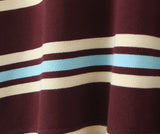 Bessie Casual Striped Polo T-shirts