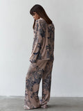 Estella Luxe Satin Pajama Set
