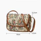 Clara Vintage Tapestry Upper Mini Crossbody Bag