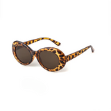 Retro Oval Acetate Sunglasses