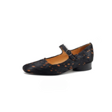 Calisto Ponyhair Maryjane Ballet Flats