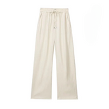 Wilma Casual Linen Look Draw String Pants