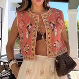 Melati Folk Embroidery Vest