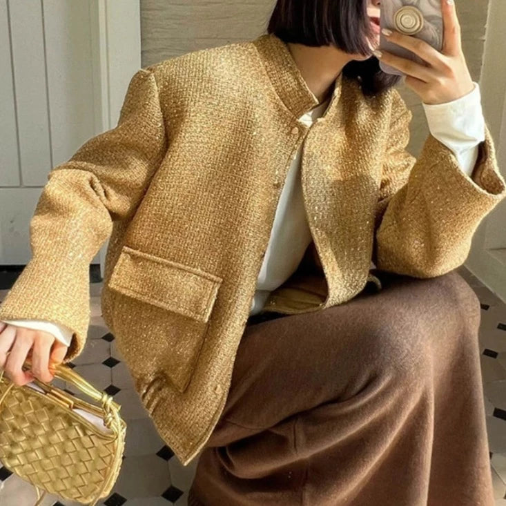 Bibiy ELISA TWEED JACKET - メルカリ