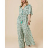 Sofia Bohemian Paisley Prints Jumpsuit