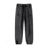 Jacyee Vintage Wash Fleece Jogger Sweatpants