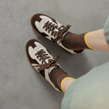 Bllie Genuine Suede Retro Sneakers