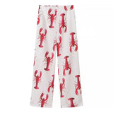 Susie Lobster Prints Blouse & Pants