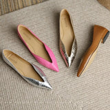 Joplin Tulip Pointed Toe Flats