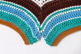 Marisol Striped Knit Shirt and Shorts Set