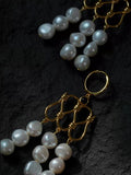 Samara Vintage Pearl Drop Earrings